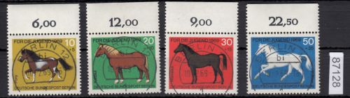 Berlin 1969, Mich.-Nr.: 326-329 LUXUS Vollstempel + Gummi  Berlin  Stempel
