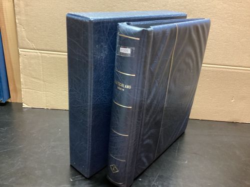 Leuchtturm Drehstabbinder+Kassette  gebraucht Leer blau