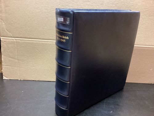 Borek Deutsches Reich  1933-45  Falzlos Vordruckalben mit Taschen Komplett