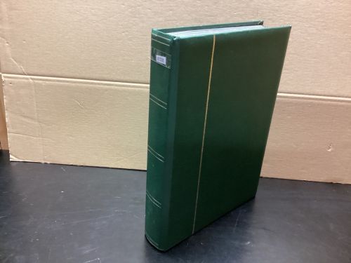 Briefmarkenalbum Einsteckalben DIN A4 60 Seiten schwarz   gebraucht