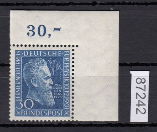 Bund 1951, Mich.-Nr.: 147 ** Eckrand