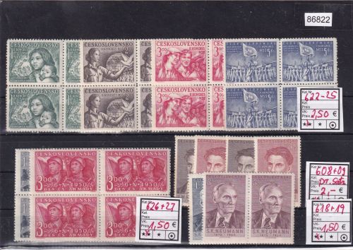 Tschechoslowakei 1940er-1960er  ** kleines Lot