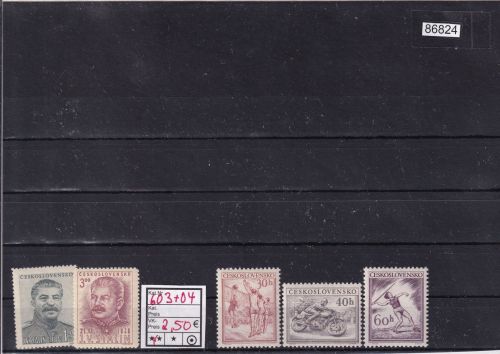 Tschechoslowakei 1940er-1960er  ** kleines Lot