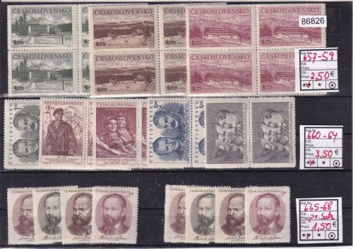 Tschechoslowakei 1940er-1960er  ** kleines Lot