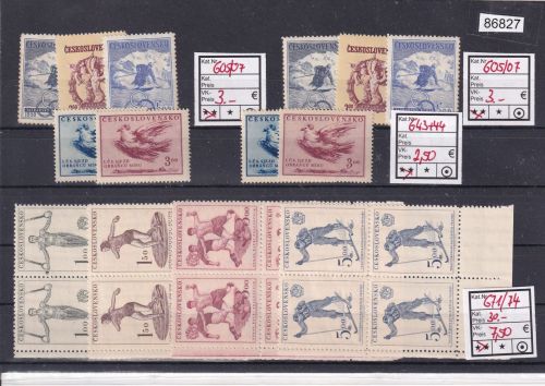 Tschechoslowakei 1940er-1960er  ** kleines Lot