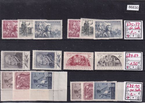 Tschechoslowakei 1940er-1960er  ** kleines Lot