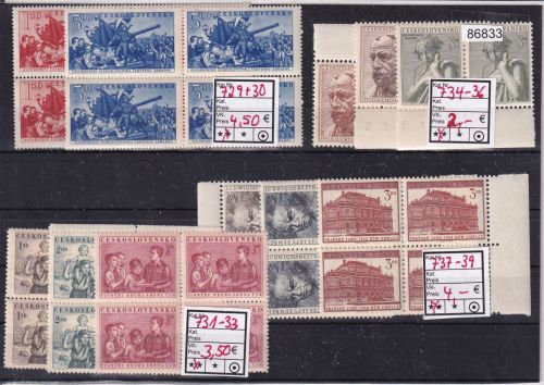 Tschechoslowakei 1940er-1960er  ** kleines Lot