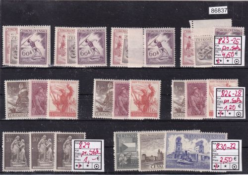 Tschechoslowakei 1940er-1960er  ** kleines Lot