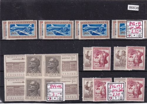 Tschechoslowakei 1940er-1960er  ** kleines Lot