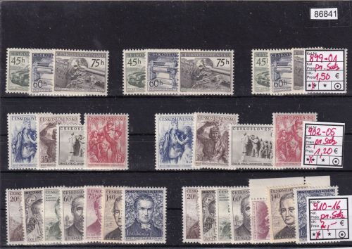 Tschechoslowakei 1940er-1960er  ** kleines Lot