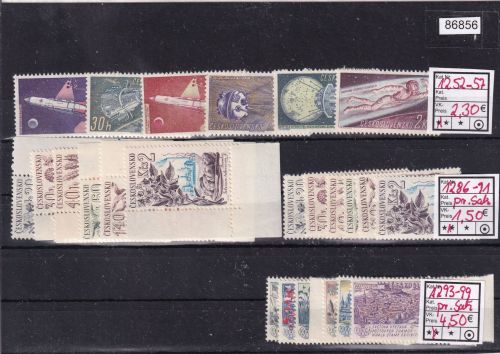 Tschechoslowakei 1940er-1960er  ** kleines Lot