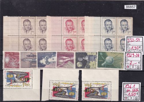 Tschechoslowakei 1940er-1960er  ** kleines Lot
