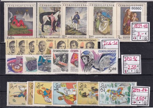 Tschechoslowakei 1940er-1960er  ** kleines Lot