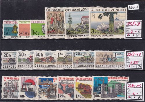Tschechoslowakei 1940er-1960er  ** kleines Lot