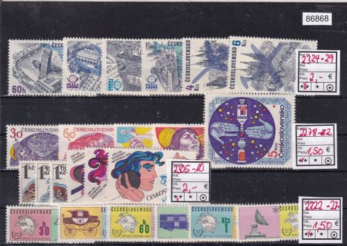 Tschechoslowakei 1940er-1960er  ** kleines Lot