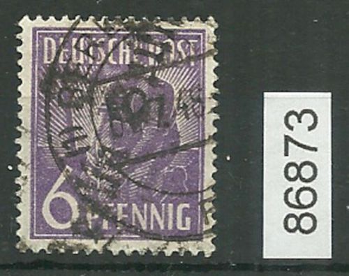 Bezirk 03 nr. 035c Berlin-Grünau 1 c ʘ 6 Pf., geprüft BPP