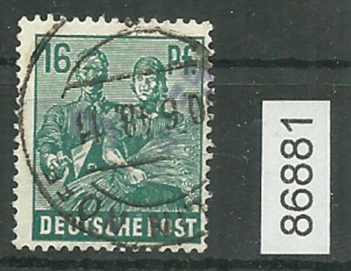 Bezirk 03 nr. 015g Berlin 55 ʘ 16 Pf., violett, geprüft BPP