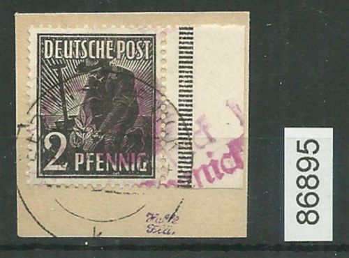 Bezirk 03 nr. 041a Berlin-Köpenick 1 ʘ 2 Pf., rot, geprüft BPP