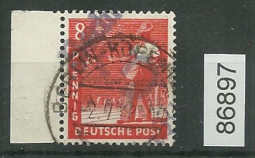 Bezirk 03 nr. 041a Berlin-Köpenick 1 ʘ 8 Pf., violett, geprüft BPP