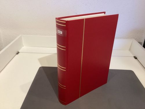 Briefmarkenalbum Einsteckalben  DIN A4 60 Seiten weiß gebraucht