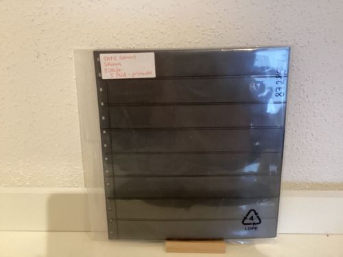 SAFE GARANT Einsteckblätter  ( 14 Ringe) 5 Stück  8 Taschen gebraucht