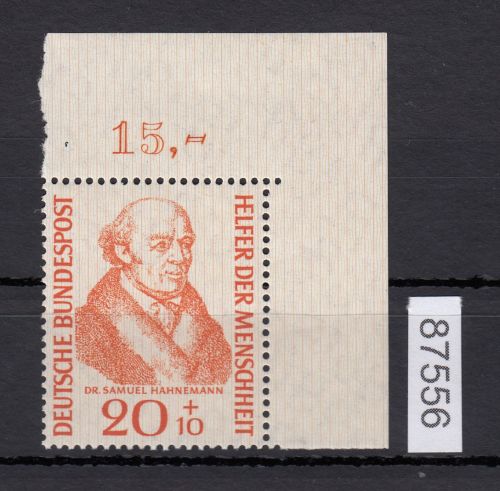Bund 1955, Mich.-Nr.: 224 ** Eckrand