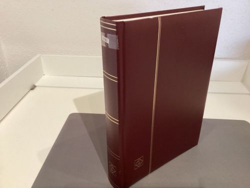 Briefmarkenalbum Einsteckalben  DIN A4 60 Seiten weiß gebraucht