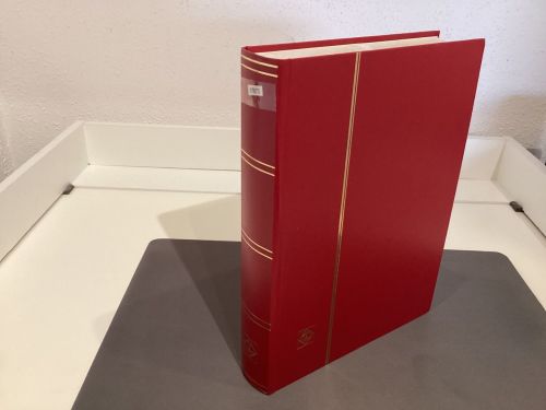 Briefmarkenalbum Einsteckalben  DIN A4 64 Seiten weiß  geteilt gebraucht
