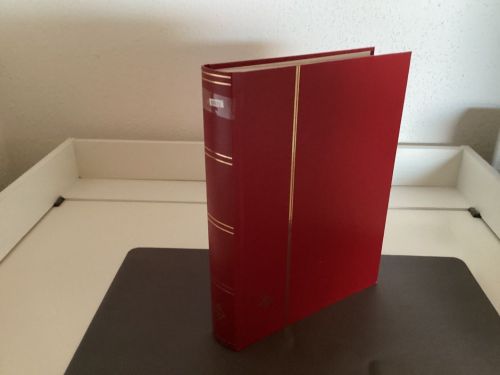 Briefmarkenalbum Einsteckalben  DIN A4 64 Seiten weiß  geteilt gebraucht