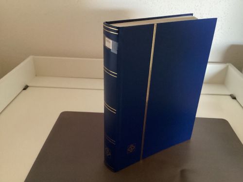 Briefmarkenalbum Einsteckalben  DIN A4 64 Seiten weiß  geteilt gebraucht