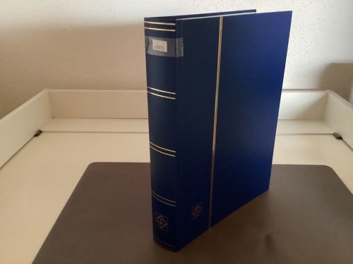 Briefmarkenalbum Einsteckalben  DIN A4 64 Seiten weiß  geteilt gebraucht