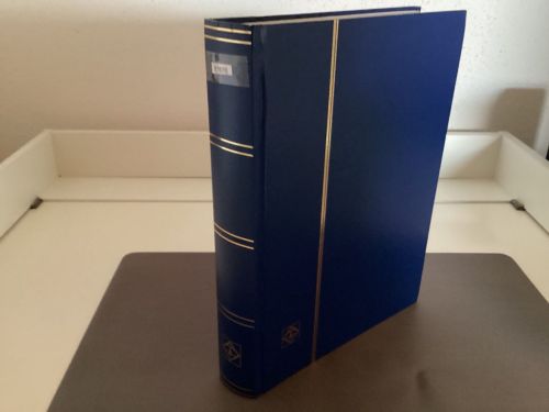 Briefmarkenalbum Einsteckalben  DIN A4 64 Seiten weiß  geteilt gebraucht