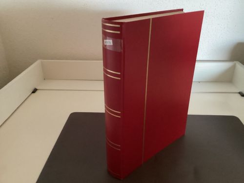 Briefmarkenalbum Einsteckalben  DIN A4 60 Seiten weiß gebraucht