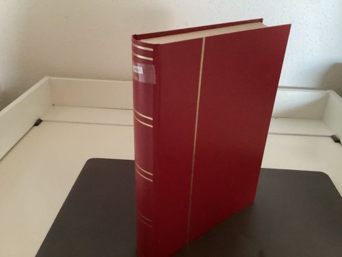 Briefmarkenalbum Einsteckalben  DIN A4 60 Seiten weiß gebraucht