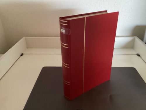 Briefmarkenalbum Einsteckalben  DIN A4 60 Seiten weiß gebraucht
