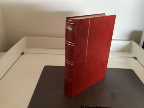 Briefmarkenalbum Einsteckalben  DIN A4 60 Seiten weiß gebraucht