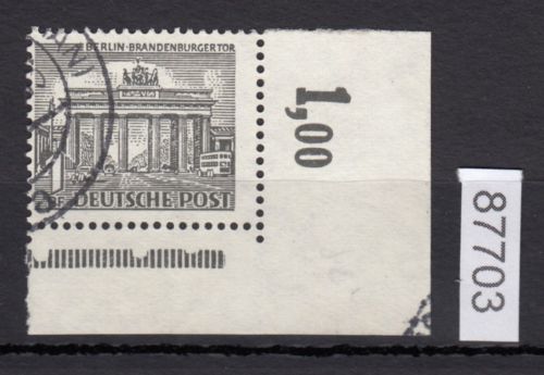 Berlin 1949, Mich.-Nr.: 42 gestempelt Eckrand