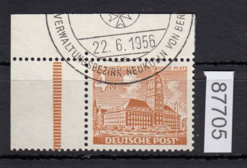Berlin 1949, Mich.-Nr.: 43 gestempelt Eckrand