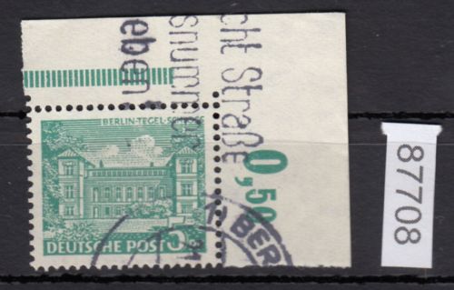 Berlin 1949, Mich.-Nr.: 42 gestempelt Eckrand