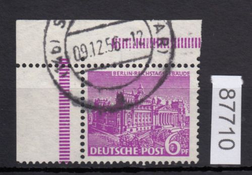 Berlin 1949, Mich.-Nr.: 45 gestempelt Eckrand