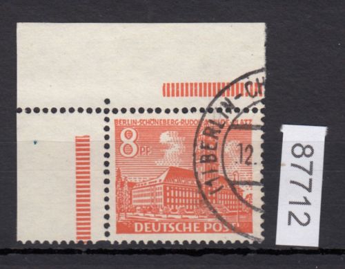 Berlin 1949, Mich.-Nr.: 46 gestempelt Eckrand