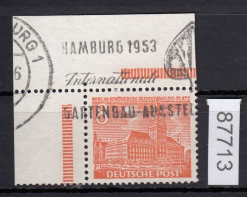 Berlin 1949, Mich.-Nr.: 46 gestempelt Eckrand