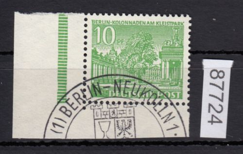 Berlin 1949, Mich.-Nr.: 47 gestempelt Eckrand