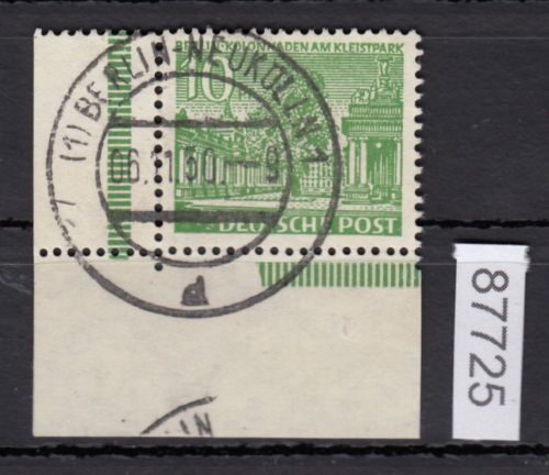 Berlin 1949, Mich.-Nr.: 47 gestempelt Eckrand