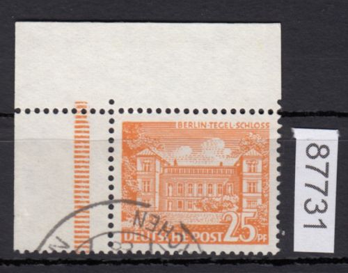 Berlin 1949, Mich.-Nr.: 50 gestempelt Eckrand    Stempel
