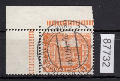Berlin 1949, Mich.-Nr.: 50 gestempelt Eckrand    Stempel   Berlin - Charlottenburg