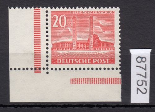 Berlin 1953, Mich.-Nr.: 113 ** Eckrand