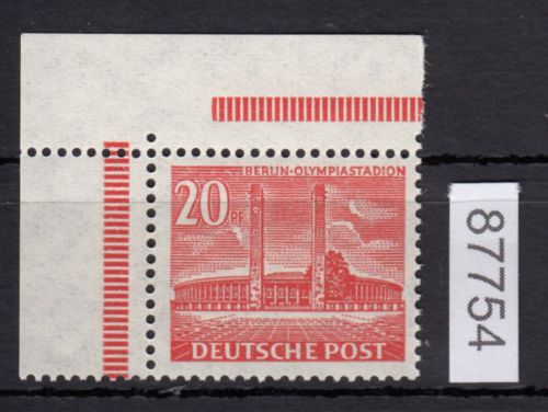 Berlin 1953, Mich.-Nr.: 113 ** Eckrand