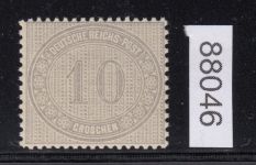 DR 1872, Mich.-Nr.: 12 ** geprüft  Befund