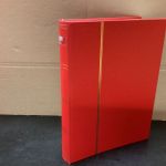 Briefmarkenalbum Einsteckalben  DIN A4 60 Seiten weiß gebraucht  LESEN